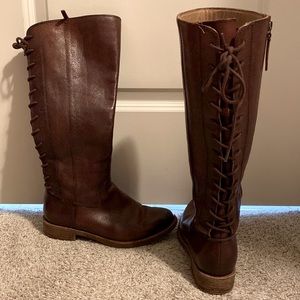 Ladies Leather Boots Size 7